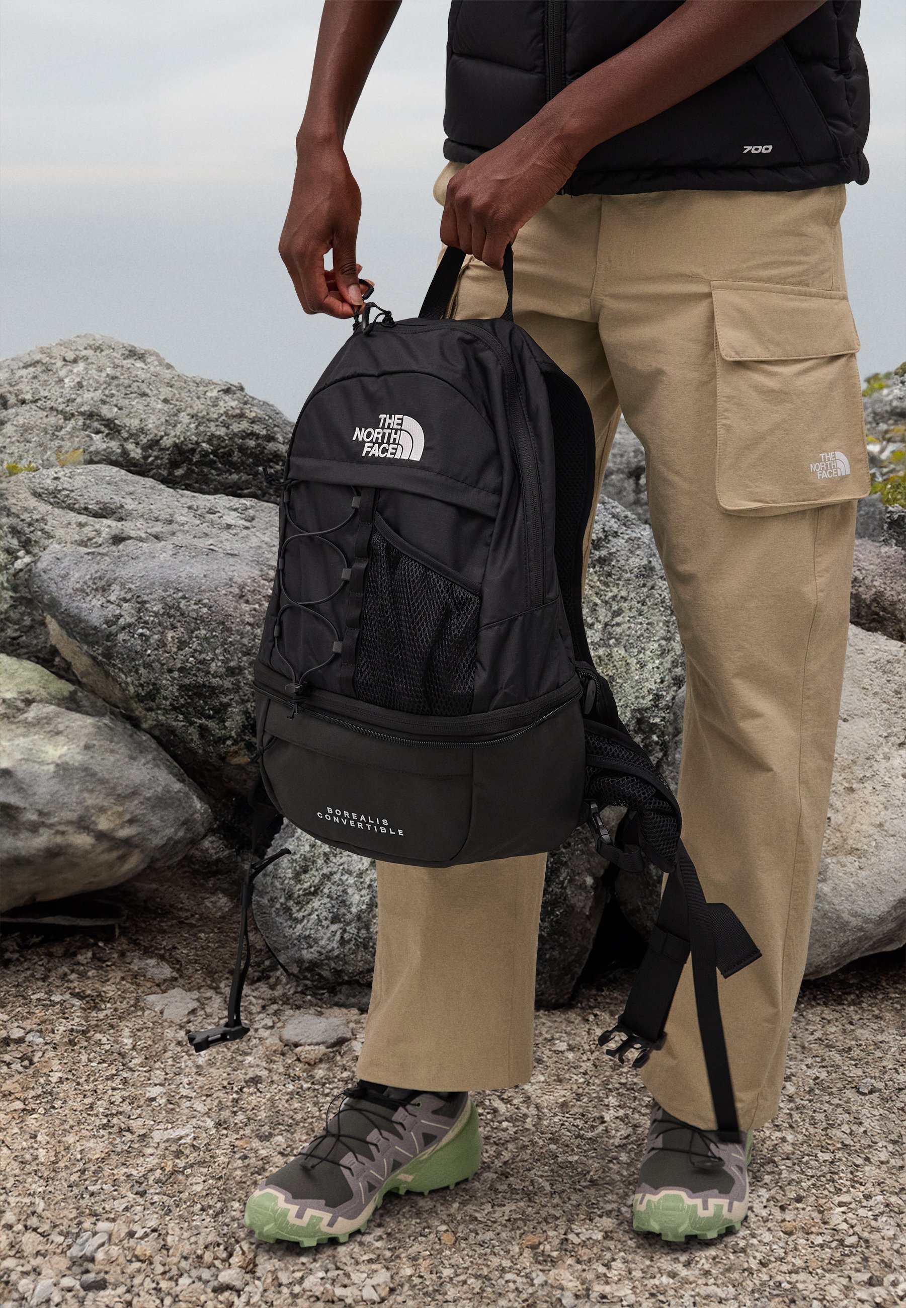 Marsupio In Corda Verde Unisex - Regolabile, Multitasche E Con Sgancio Rapido, Per Sport E Viaggi - Foto 7