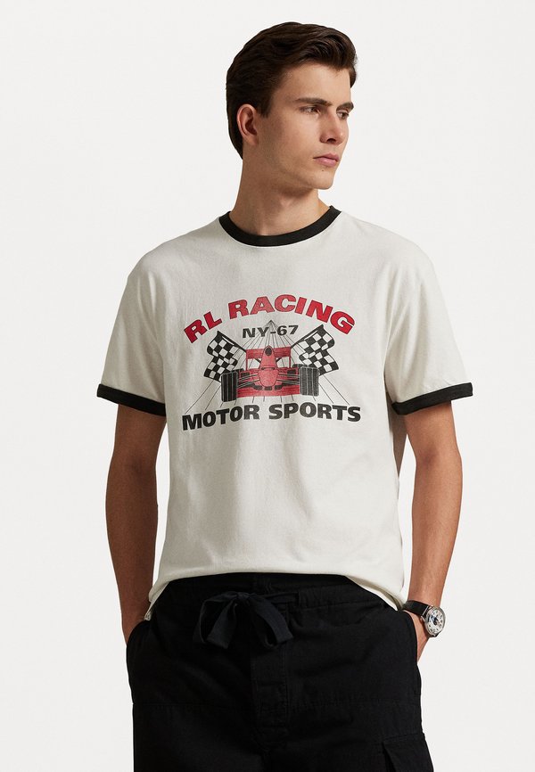 Classic Fit Jersey Graphic T-Shirt - Print T-shirt - nevis