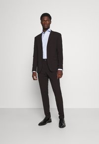 Lindbergh PLAIN  - Fato - dark burgundy melange