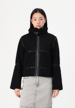 JDY JDYFROSTY SHORT JACKET - Winter jacket - black