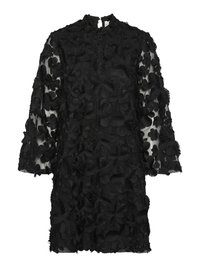 YASKARLY SHORT DRESS - Vestido camiseiro - black