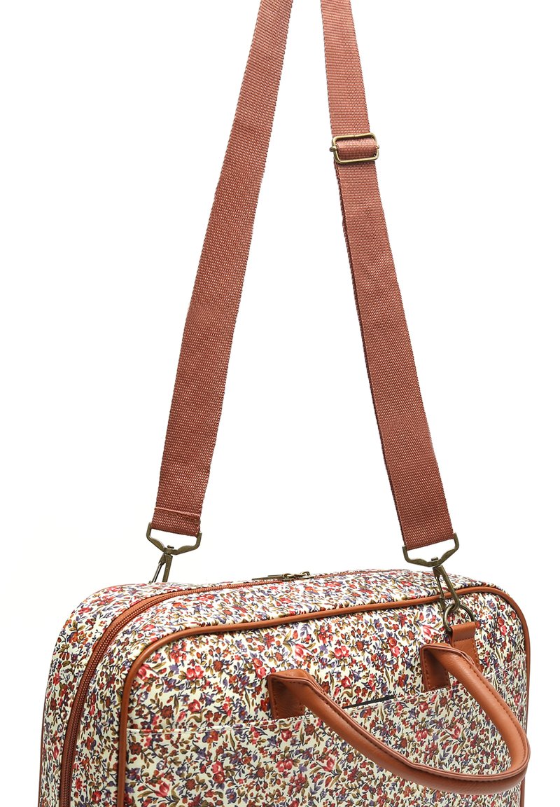 TOSCANELLA Grand Sac à Main / Shopper Avec Poignées En Toile - Zwart