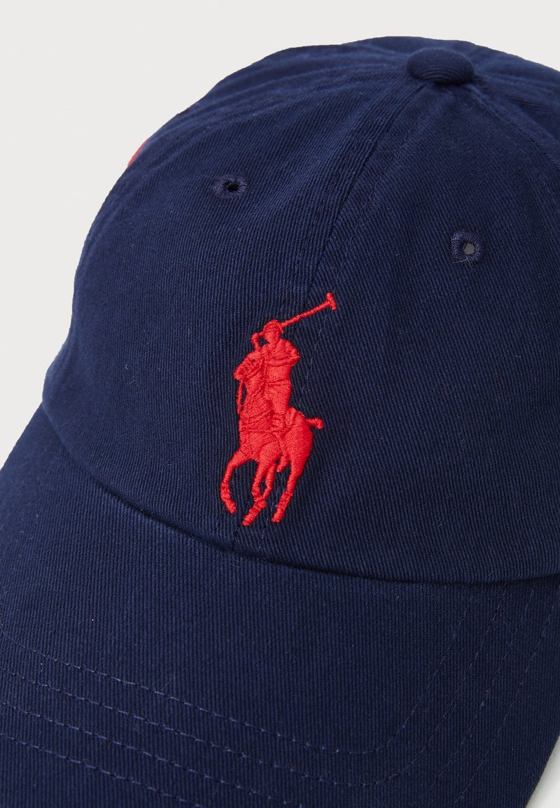 Polo by Ralph Lauren Navy Cap with Red Polo Player Child main image 3