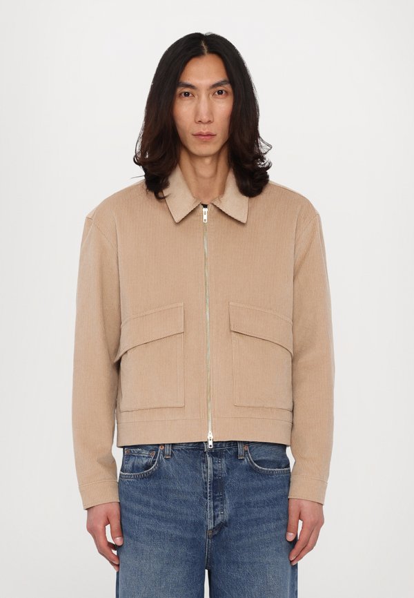 Leichte Jacke - gold