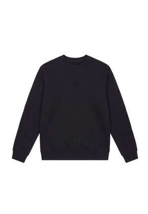 Project X Paris, SWEAT COL ROND EMBOSSÉ - Sweatshirt - noir