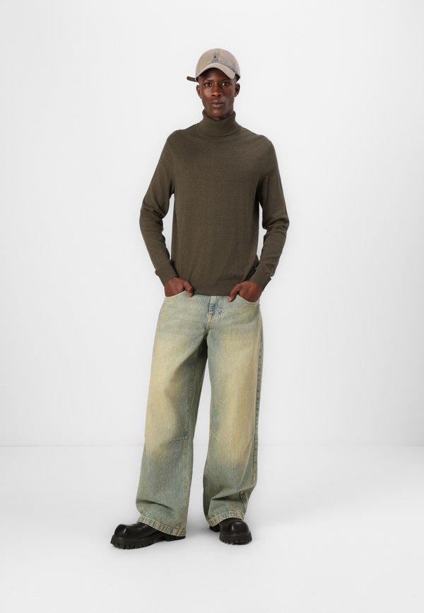 JJEEMIL ROLL NECK - Jumper - olive night3