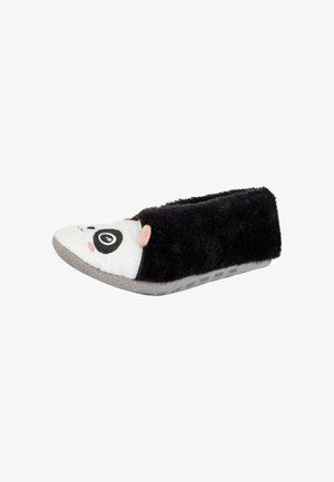 camano, HOMESLIPPER COSY FUNNY 1ER PACK UNISEX - Hausschuh - black