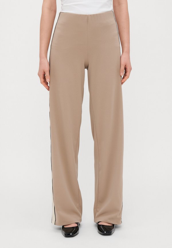 VMBERLIN WIDE PANEL - Stoffhose - silver mink