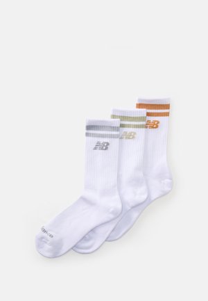 EVERYDAY STRIPE MIDCALF UNISEX 3 PACK - Sokker - offwhite
