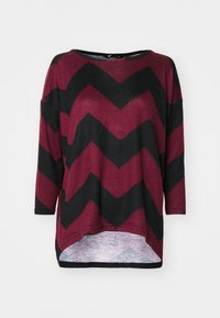 Non sélectionné, burgundy/black