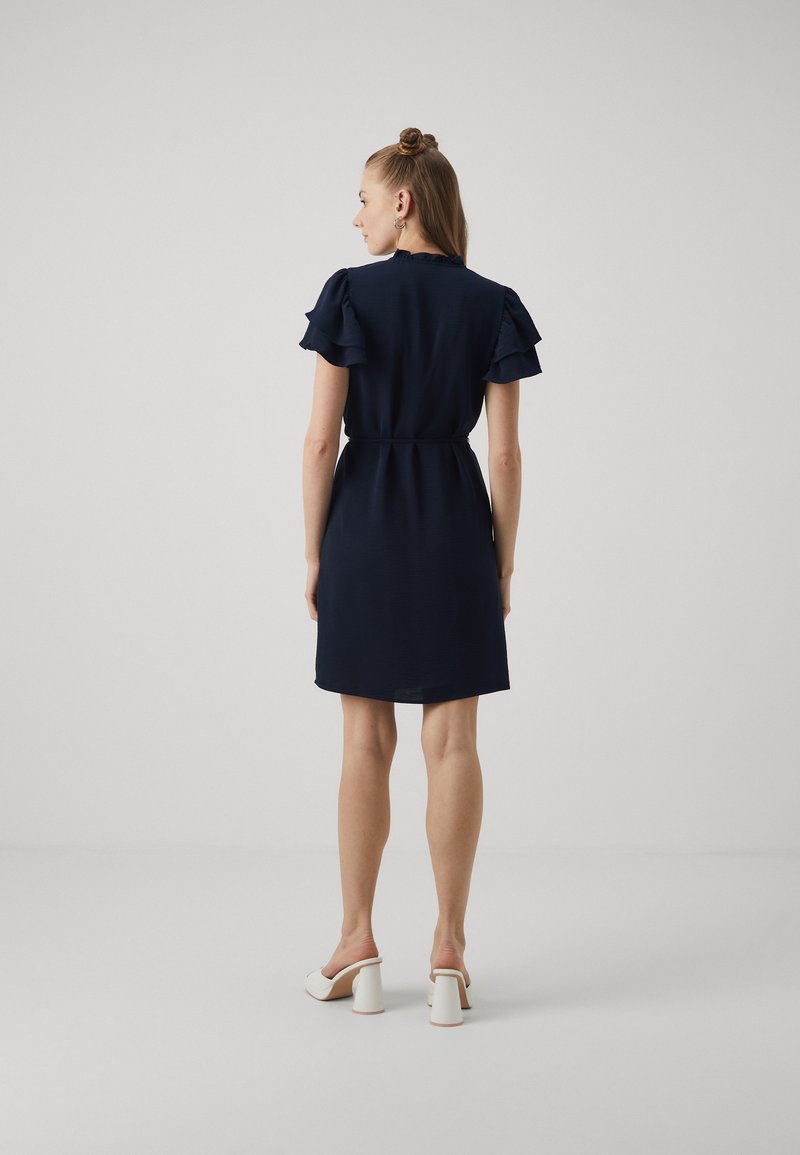 Vila Frotté Gele Korte jurk | Dames Kleedjes | Online op