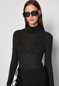 Anna Field Μπλούζα με μακριά μανίκια - black