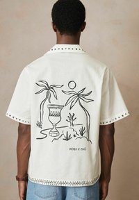 Reiss GALERA CHÉ PALM - Pluus - white