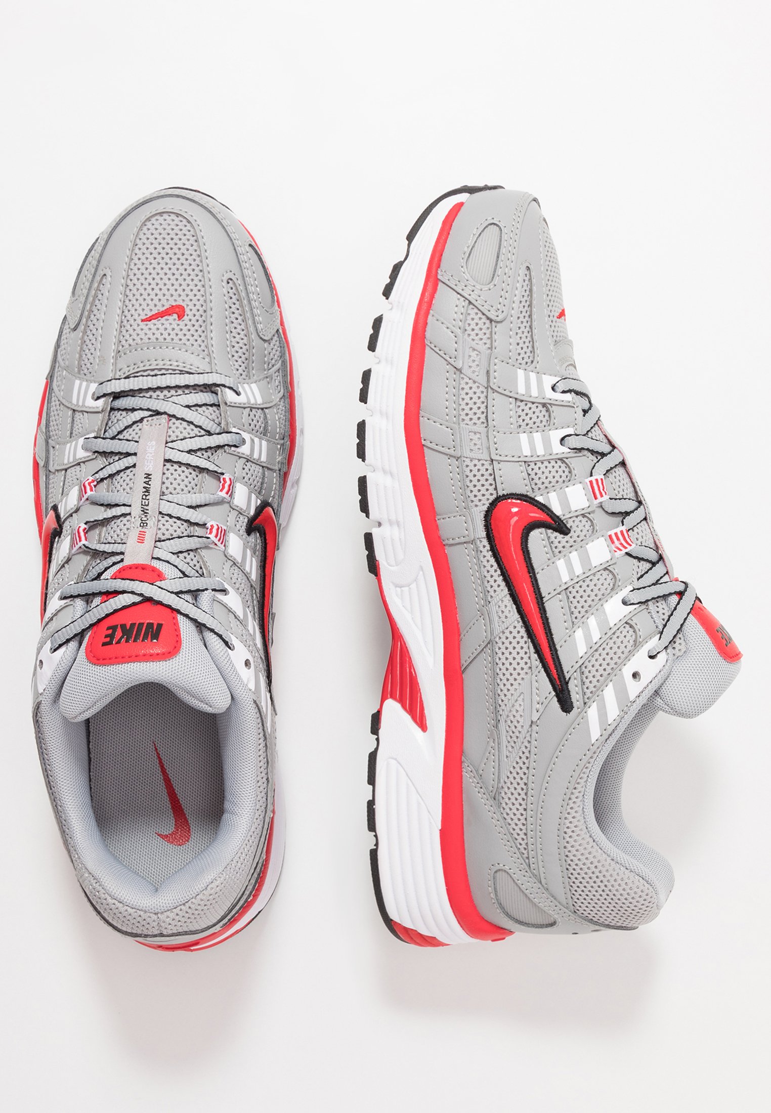 Nike Sportswear P-6000 - Zapatillas - football grey/university  red/black/white/gris - Zalando.es