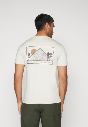 Columbia KWICK HIKE™ BACK GRAPHIC SS TEE - Camiseta deportiva - grey