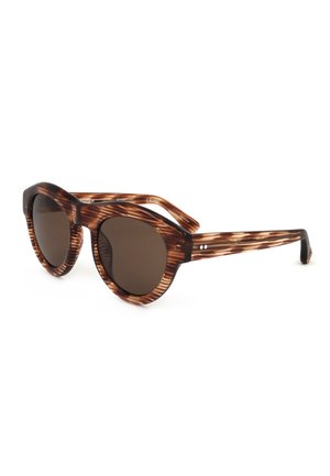 Dries Van Noten, DVN66 - Occhiali da sole - mottled brown