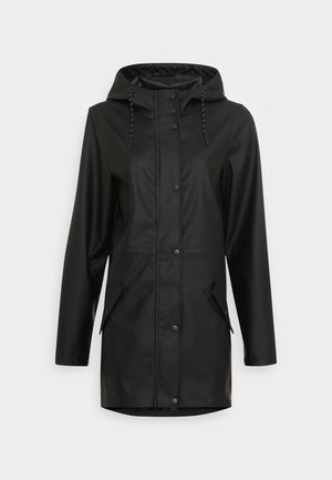 VMMALOU COATED JACKET - Sadetakki - black
