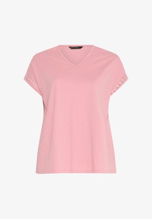 Evans, PLUS SIZE T-SHIRTS - T-shirts print - pink