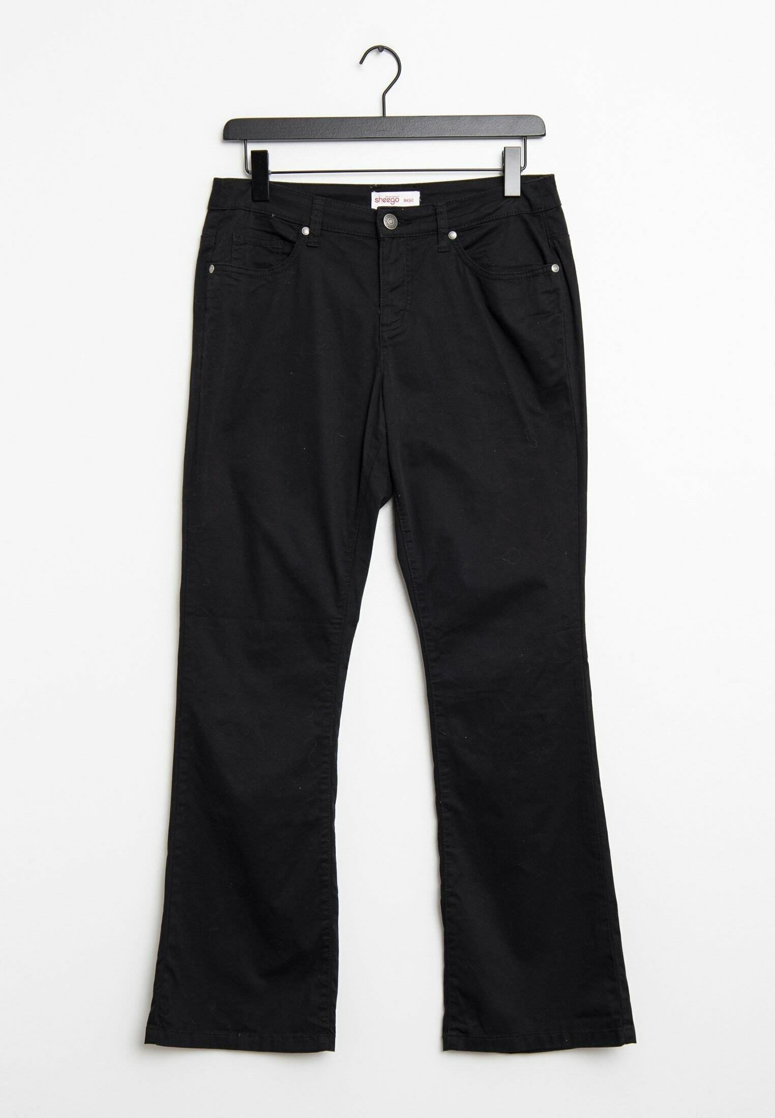 Sheego Pantalones - black/negro - Zalando.es