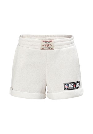 True Religion, TRUE RELIGION SHORTS - Pantalon de survêtement - heather oatmeal