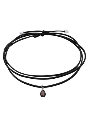 LAYER LOOK BASIC DROP - Necklace - schwarz