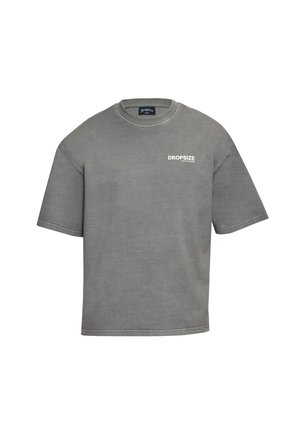 Dropsize, PRINT T-SHIRT - T-shirt imprimé - washed grey
