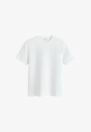 Next, SLIM FIT - MOTIONFLEX SOFT HEAVYWEIGHT T-SHIRT - Základné tričko - white