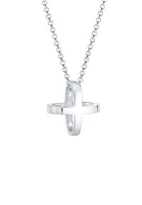 Elli CROSS SYMBOL - Halskæder - silver-coloured