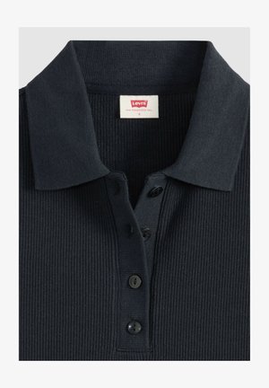 Levi's®, RORY LS POLO ANTHRACITE NIGHT RIB - Langærmet T-shirt - anthracite night - blacks -