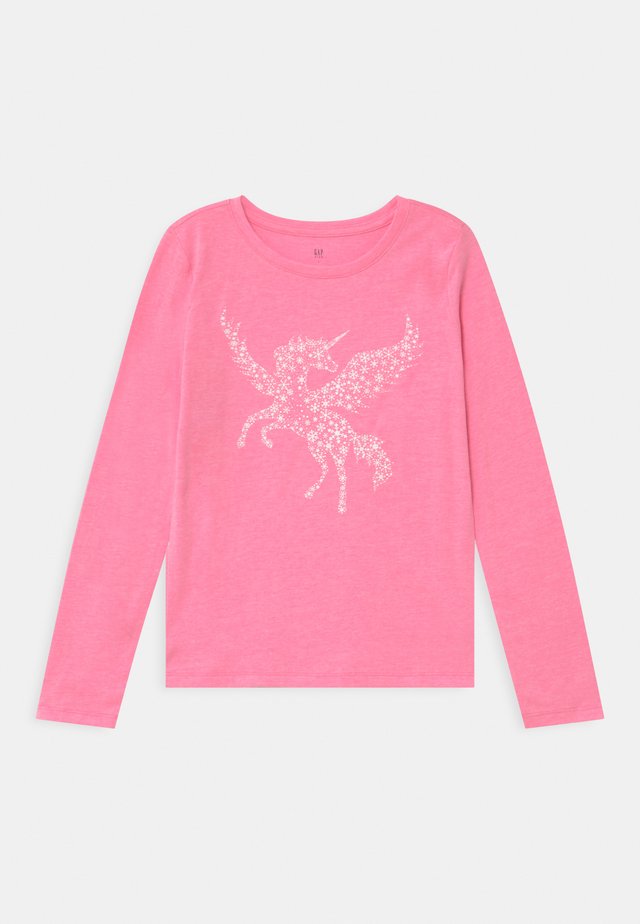 GIRL - T-shirt à manches longues - neon pink rose