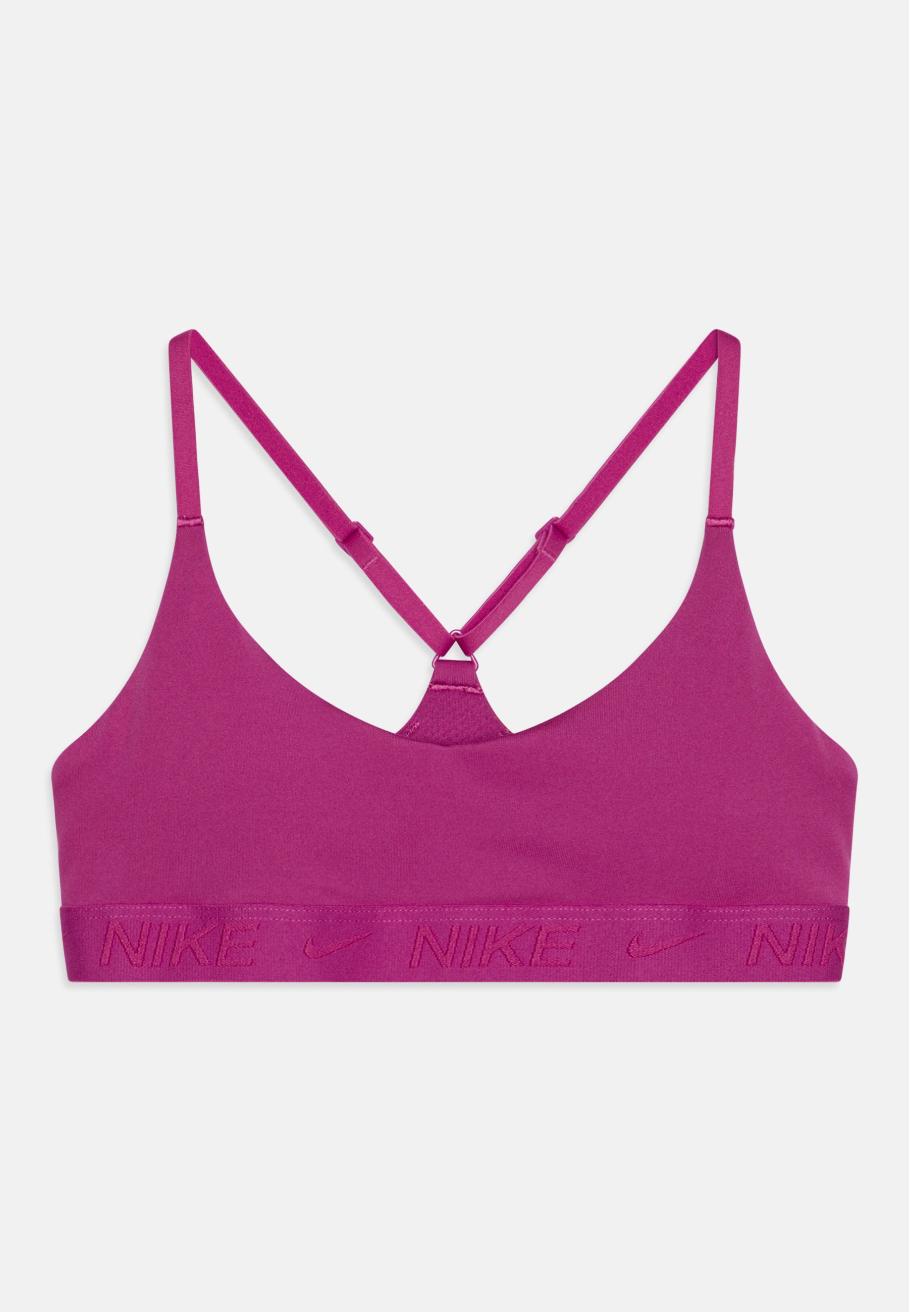 Nike Performance DF INDY BRA Sports bra hot fuchsia/purple