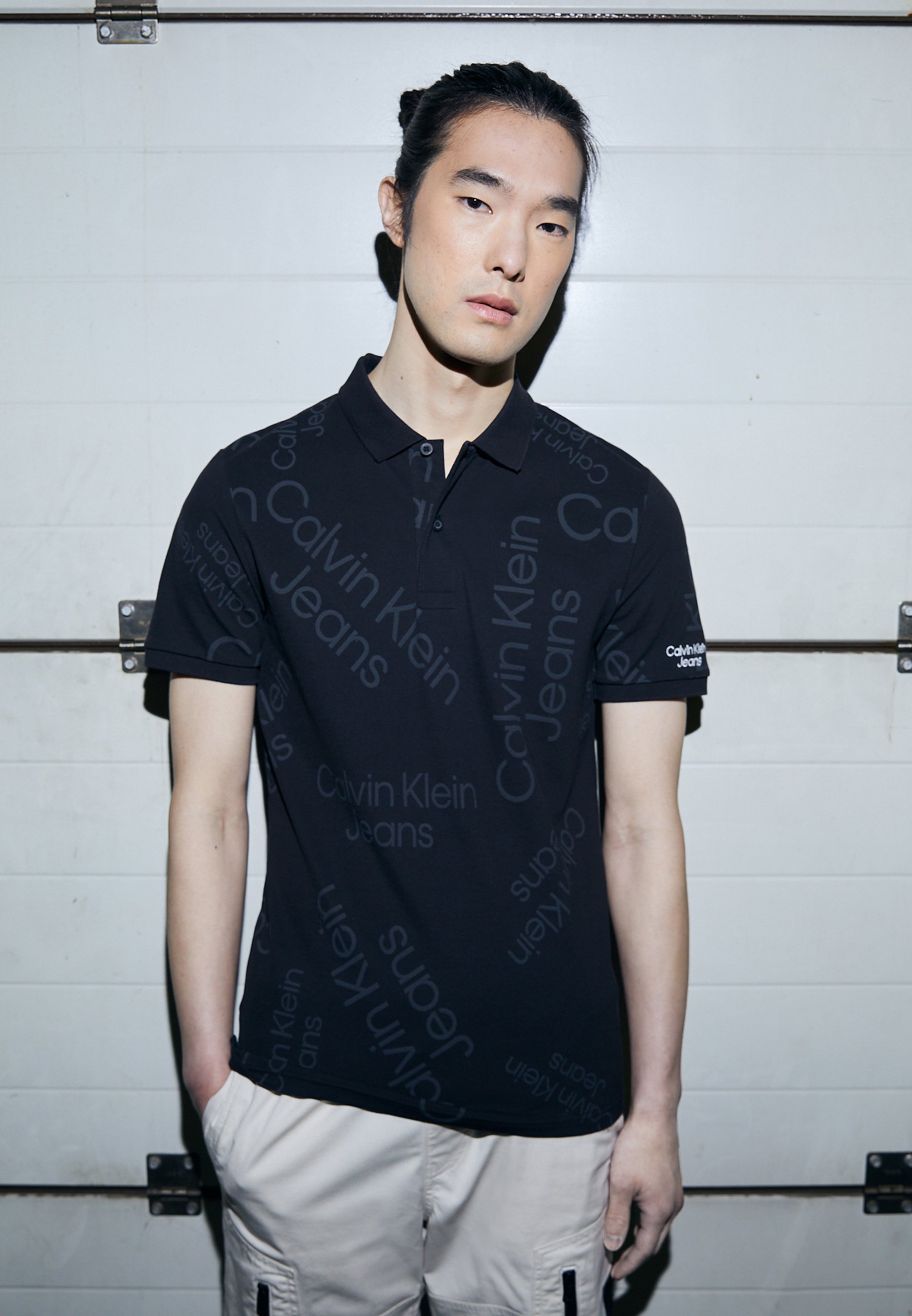Calvin Klein Jeans LOGO - Polo shirt 