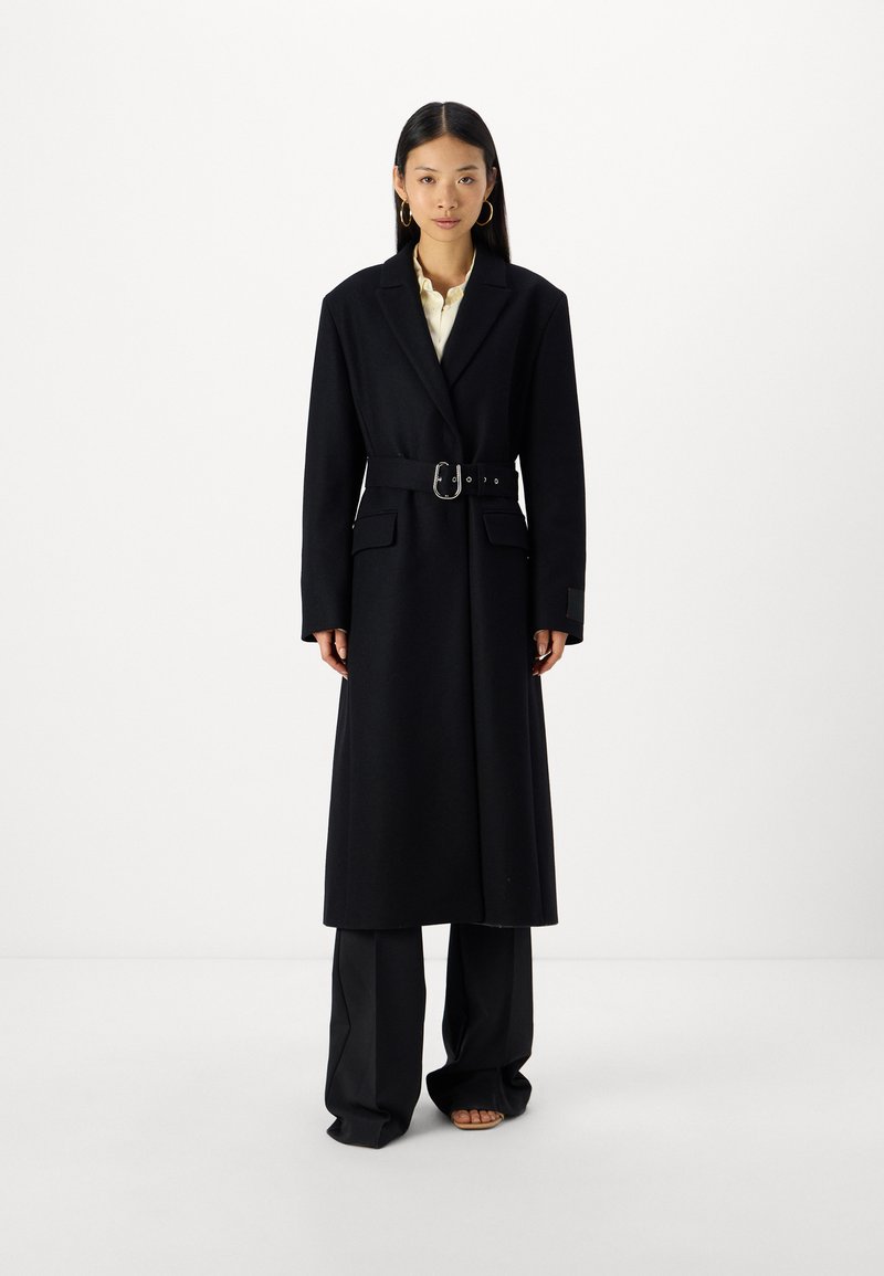 HUGO MOLENA - Κλασικό παλτό - black