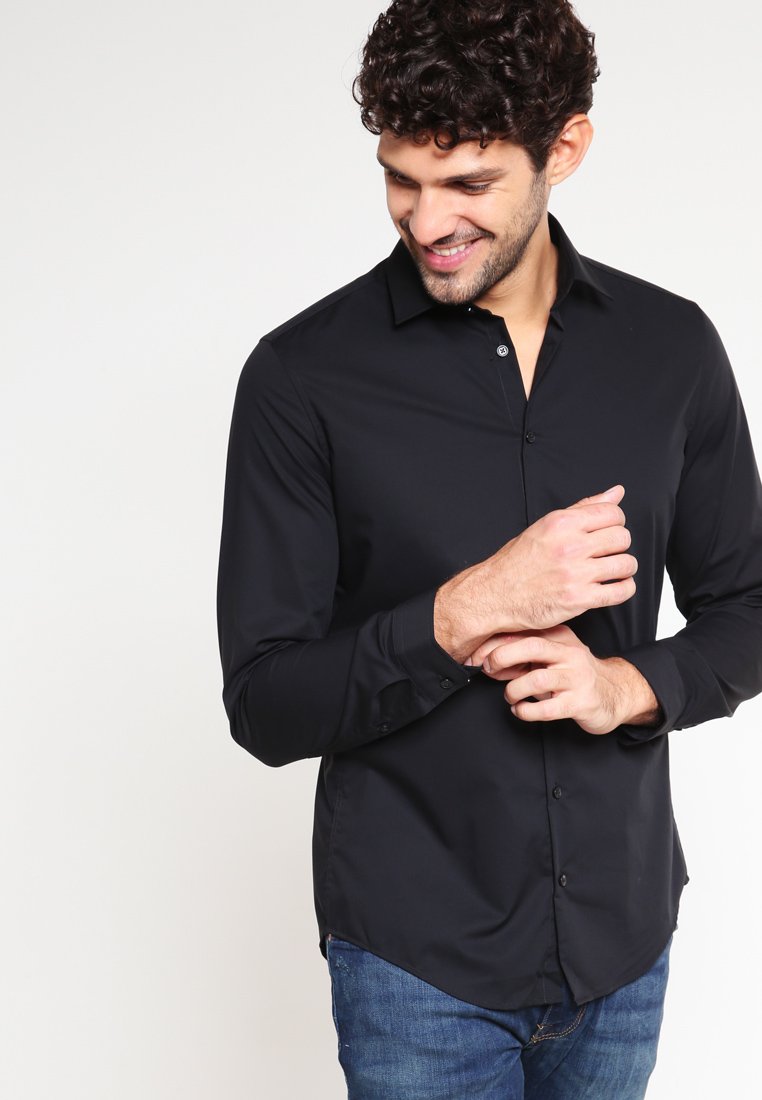 Seidensticker SLIM - Camicia elegante - schwarz