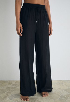 Calvin Klein Swimwear TROUSERS - Pyjama bottoms - black