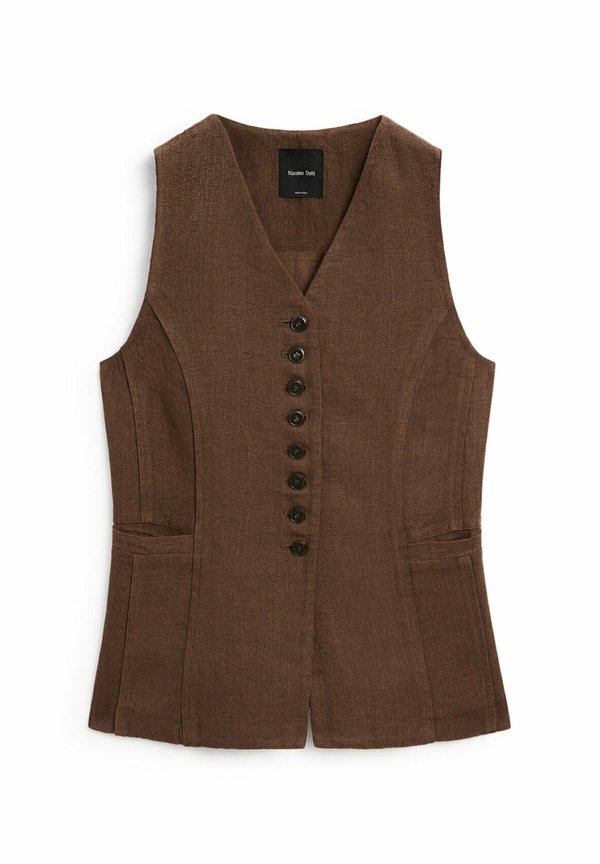 Waistcoat - bordeaux3