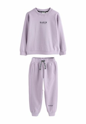 REGULAR FIT  - SWEATSHIRT AND JOGGERS SET  - Trainingsanzug - purple