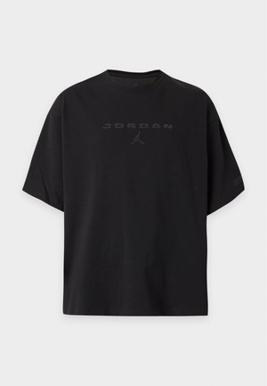 Jordan, CREW - Βασικό μπλουζάκι - black