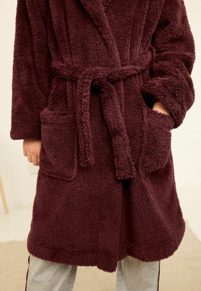 Next FLEECE DRESSING GOWN . Accappatoio burgundy red/rosso Zalando.it