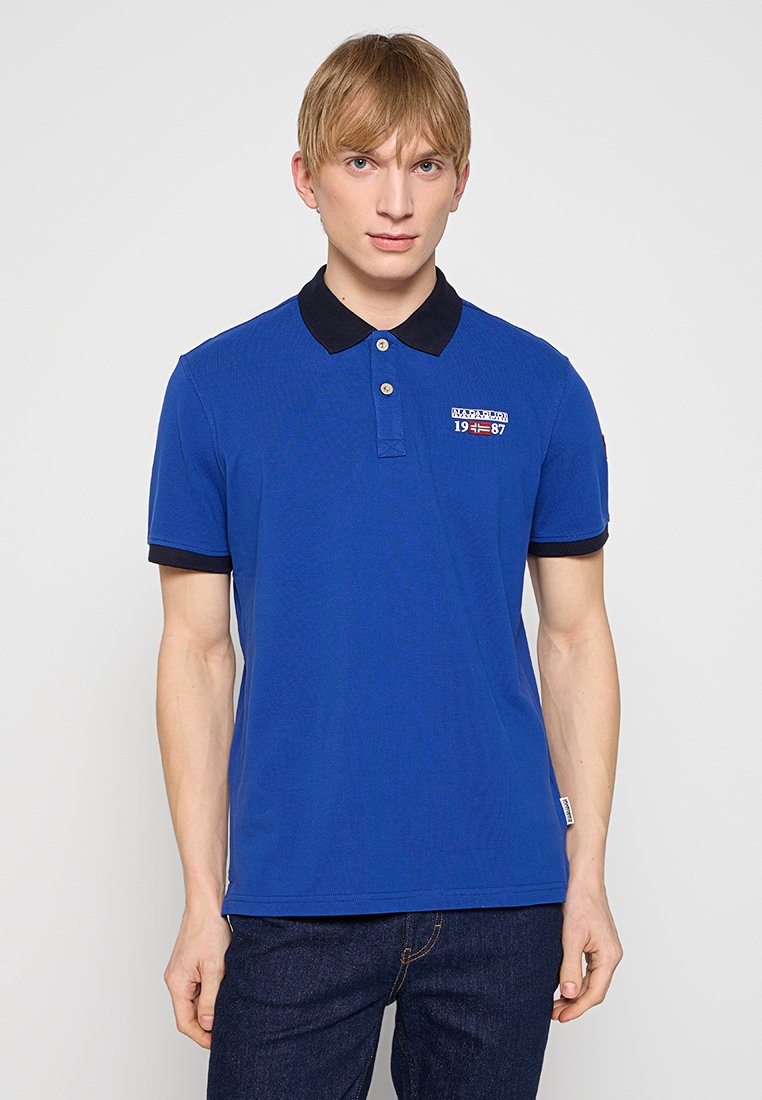 Napapijri Poloshirt blauw Napapijri Poloshirt blauw