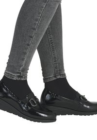 Rieker LOAFER   - Instappers - schwarz