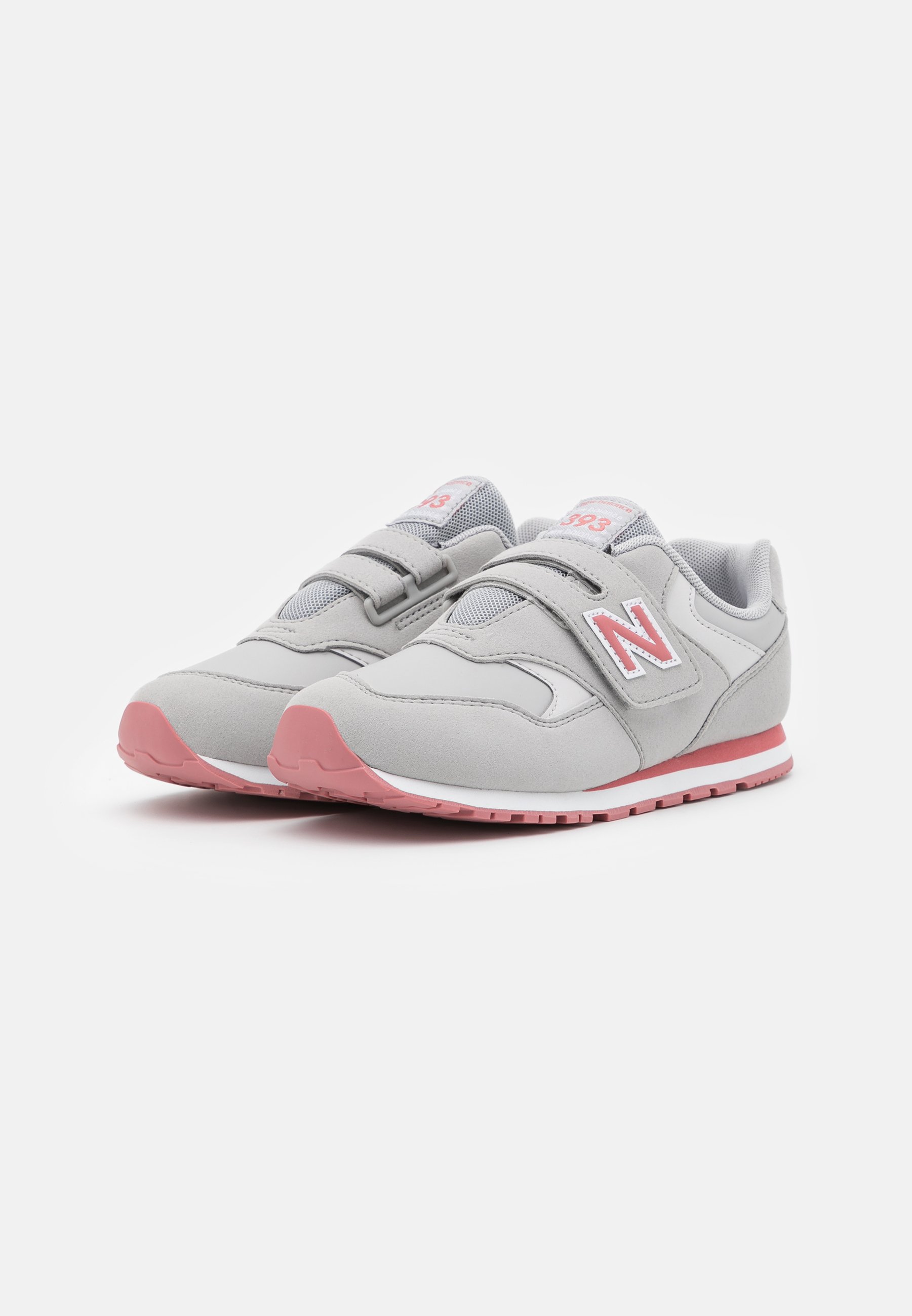 New Balance YV393CGP - Sneakers basse - grey/pink/grigio chiaro - Zalando.it