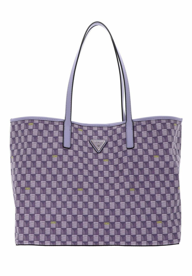 Guess VIKKY II SET - Shopping bag - lilac logo
