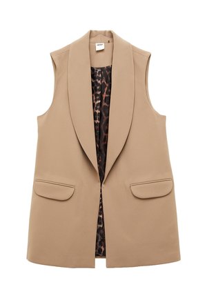 Koton, LONG BLAZER - Liivi - brown