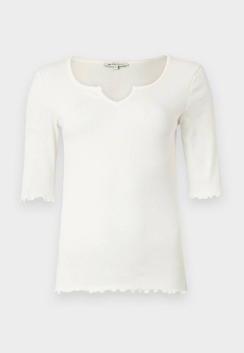 Tom Tailor Denim T-shirt print crème Tom Tailor Denim T-shirt print crème