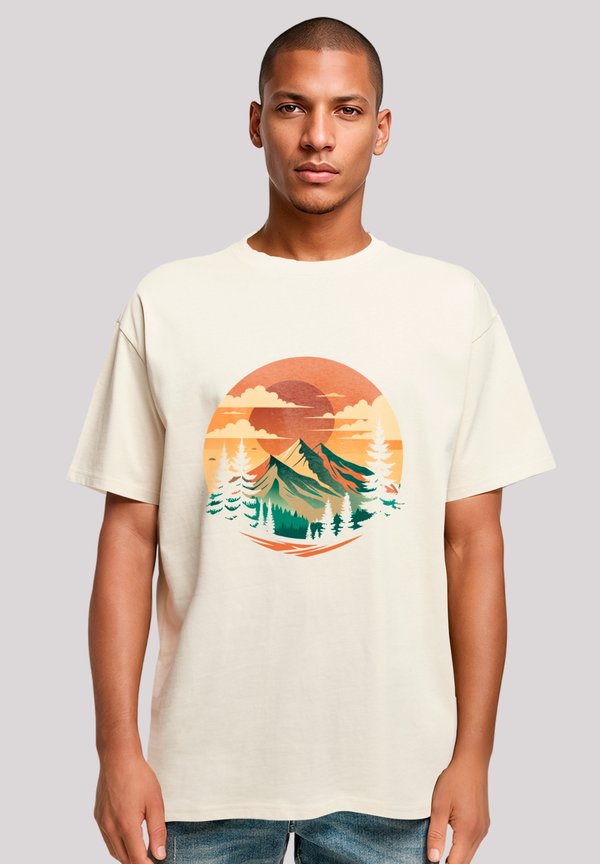 T-Shirt print - sand