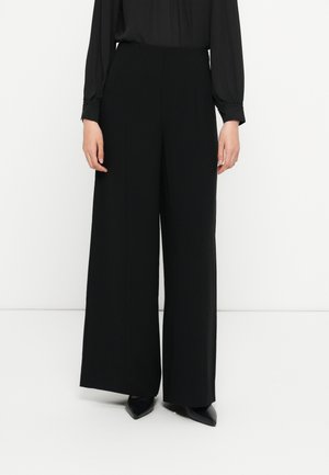 YASMALI WIDE PANT - Pantalon classique - black