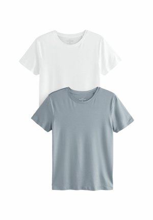 REGULAR FIT  2 PACK  - Maglia del pigiama - grey/white