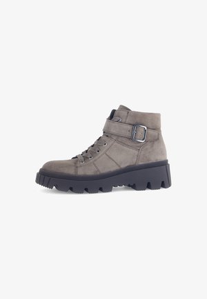 Gabor, COMBAT - Platform ankle boots - grau