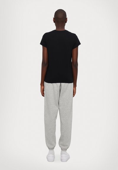 Polo Ralph Lauren HOTEL SHORT SLEEVE - Marškinėliai su spaudiniu - polo black/white